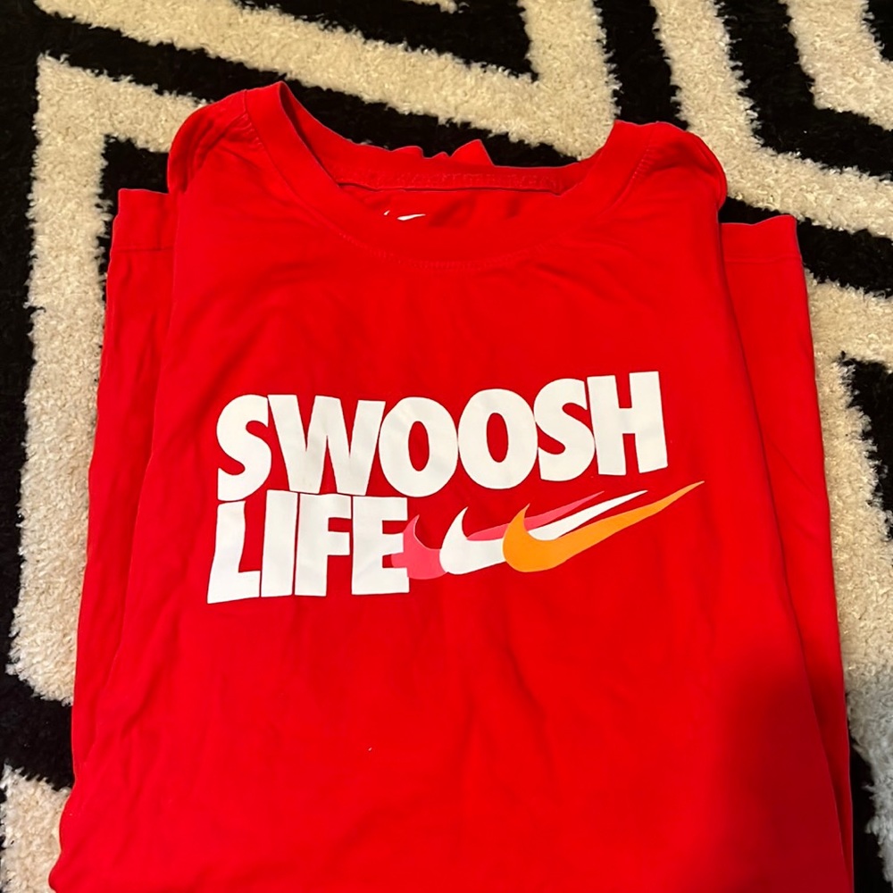Nike red tshirt